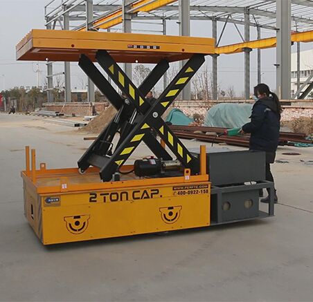 Heavy Load Industry Ship Transport Hydraulic Powered Transfer Cart