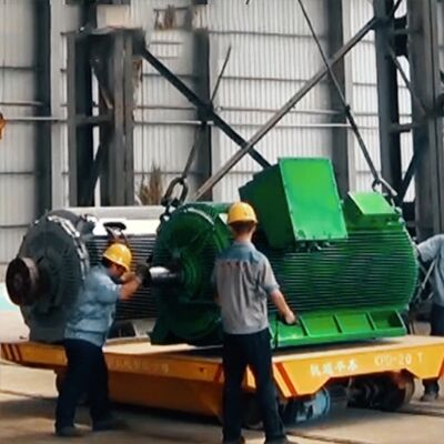 Material Handing Rail Transfer Cart