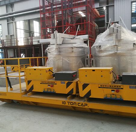 5T Omnibearing Mecanum Wheel AGV Transfer Cart