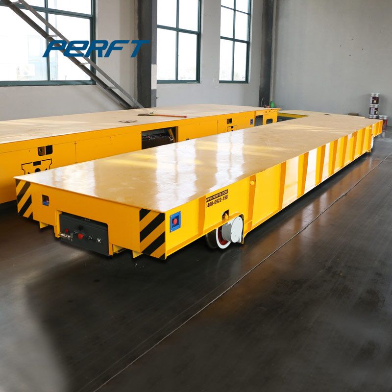 Custom Industrial Steel Structure Cable Drum Powered Transfer Wagon